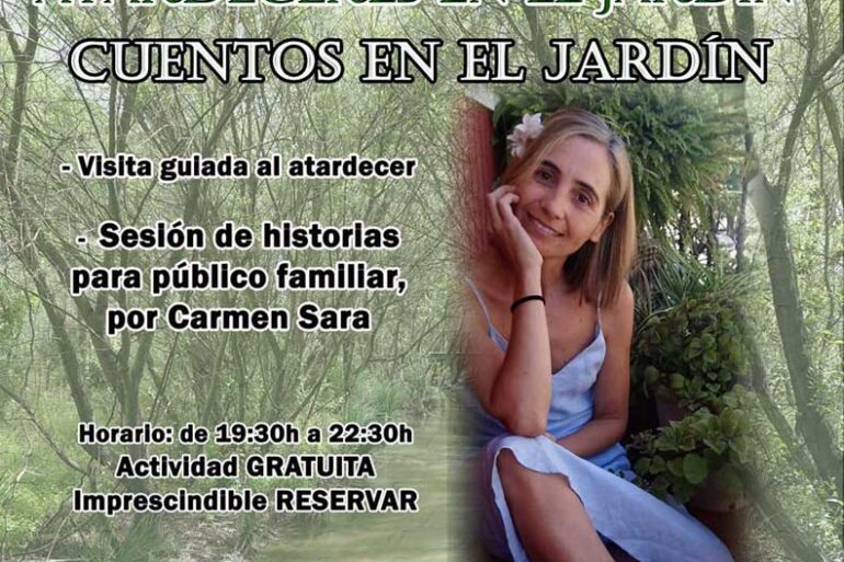 cuentacuentos en el jardin botanico dunas del odiel 27 de agosto