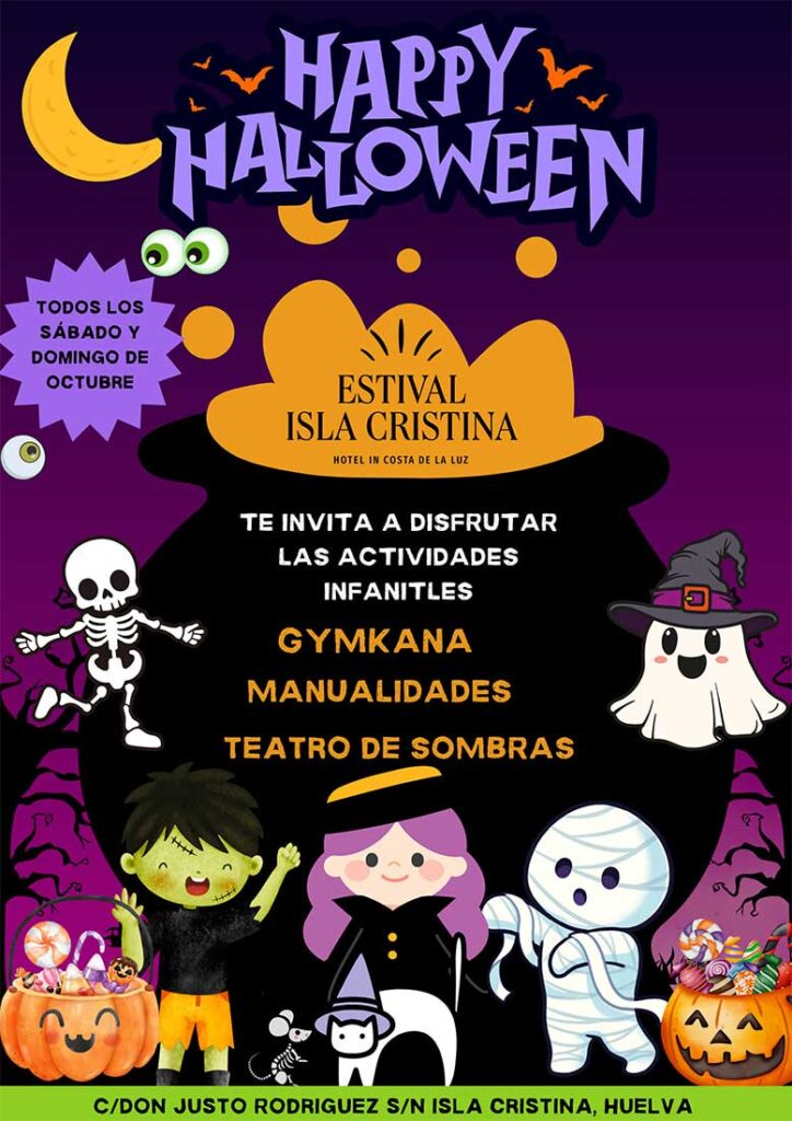 Halloween octubre Estival Isla Cristina