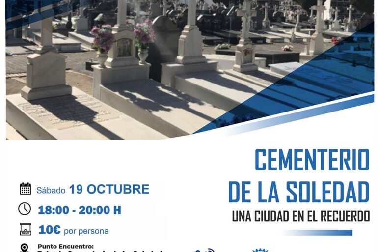 Visitas guiadas cementerio de la soledad 19 de octubre 2024