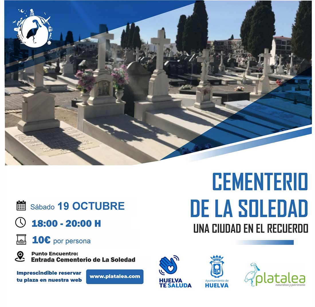 Visitas guiadas cementerio de la soledad 19 de octubre 2024