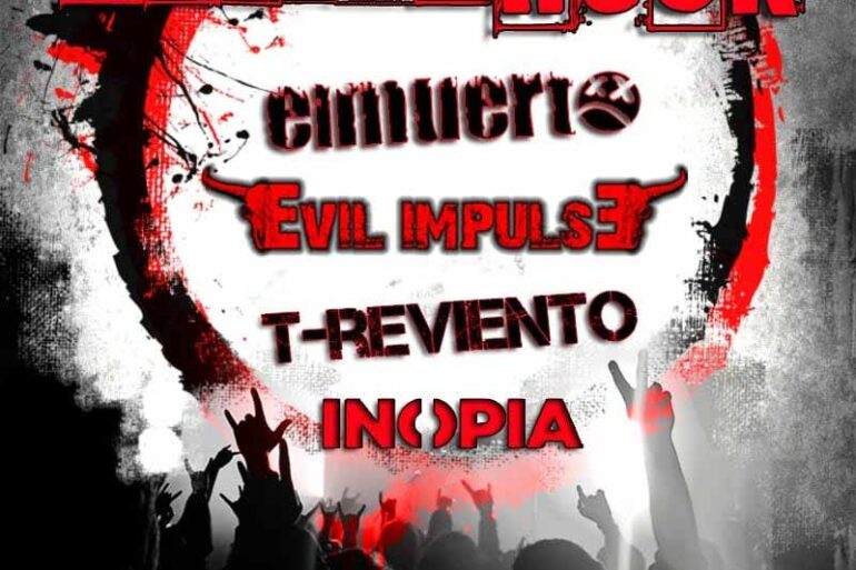 Festival Huelva Rock 2024 15 de junio entrada gratuita El Muerto Evil Impulse T Reviento Inopia