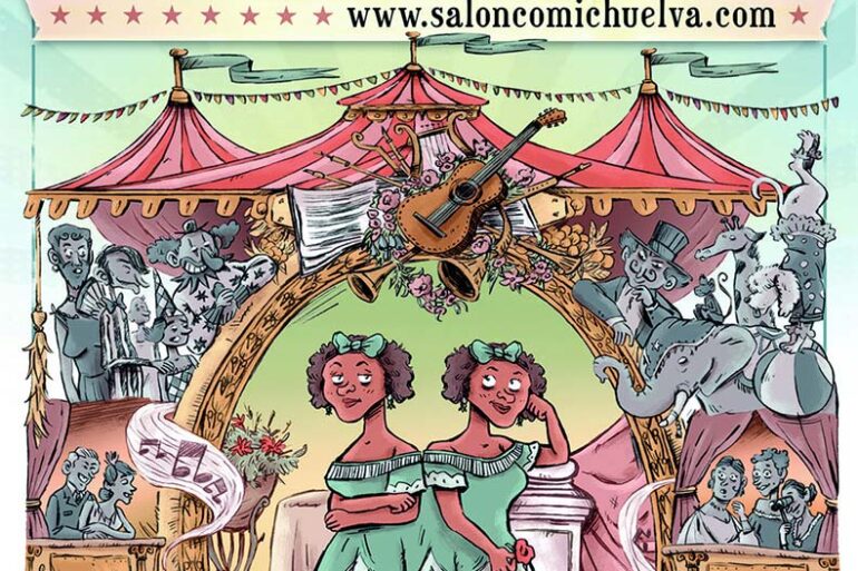 Salon internacional del comic de Huelva chocomic del 9 al 12 de mayo de 2024 casa colon