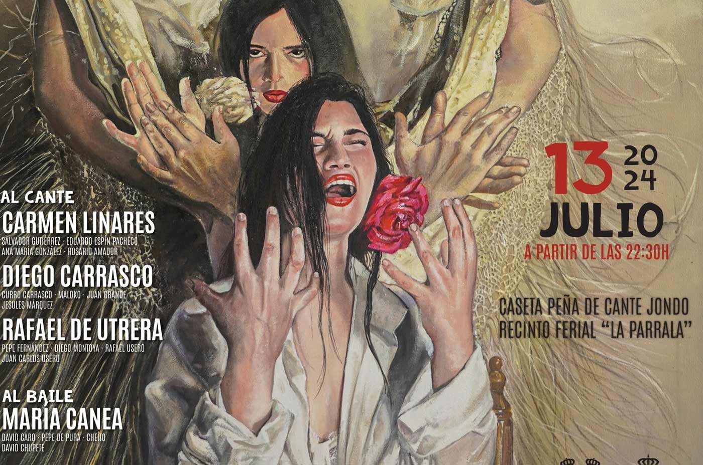 Festival de flamenco cante jondo Moguer 13 de julio 2024