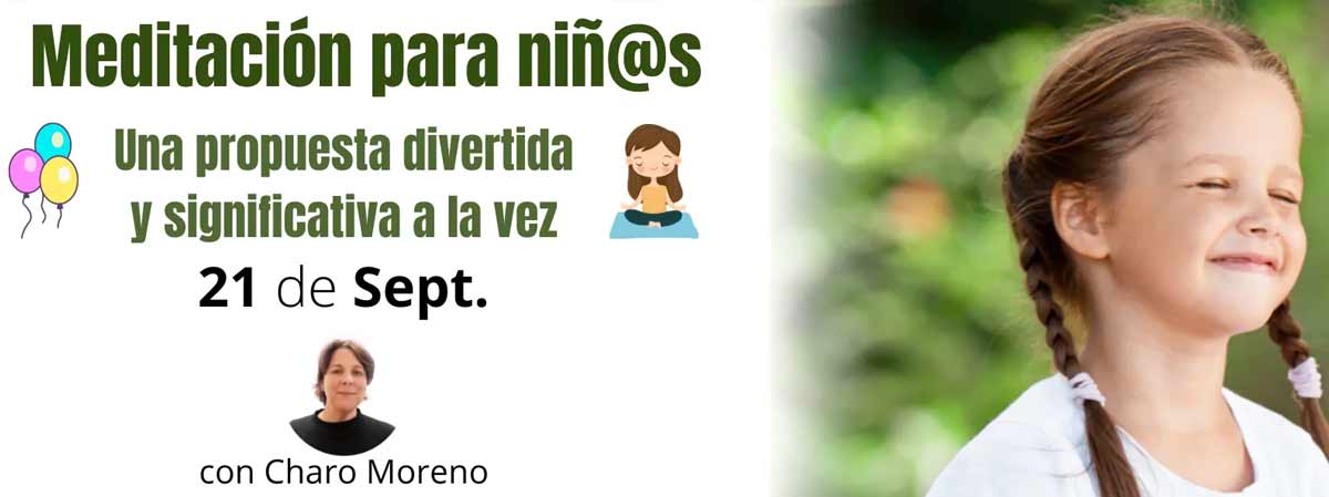 curso meditacion para ninos Huelva 21 de septiembre 2024