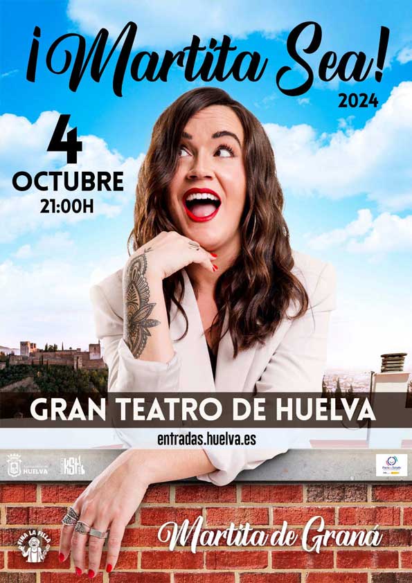 Martita de Grana 4 de octubre 2024 Martita sea gran teatro de Huelva