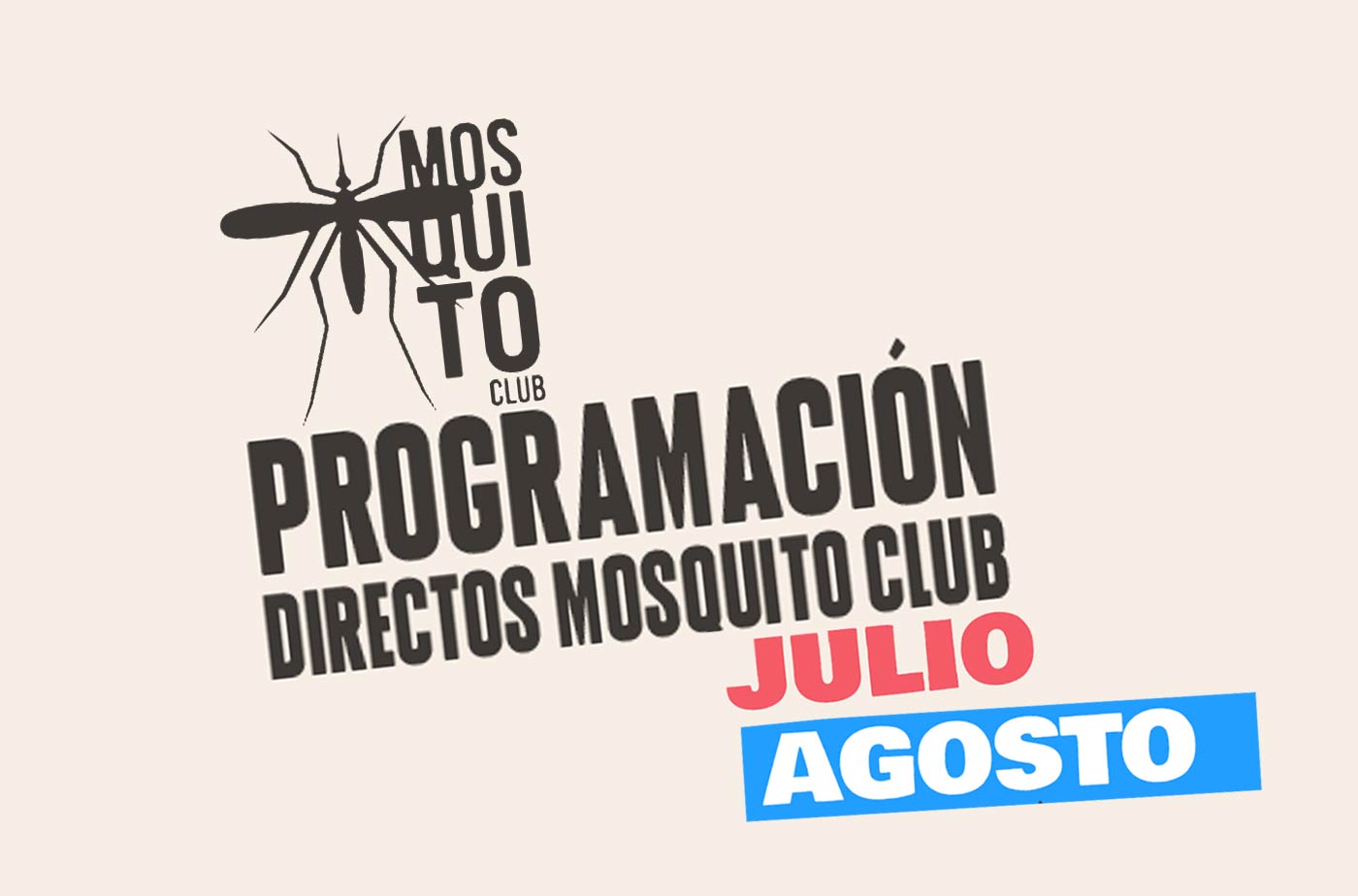 Programacion directos mosquito club conciertos 2024 canaleta punta umbria Huelva verano playa