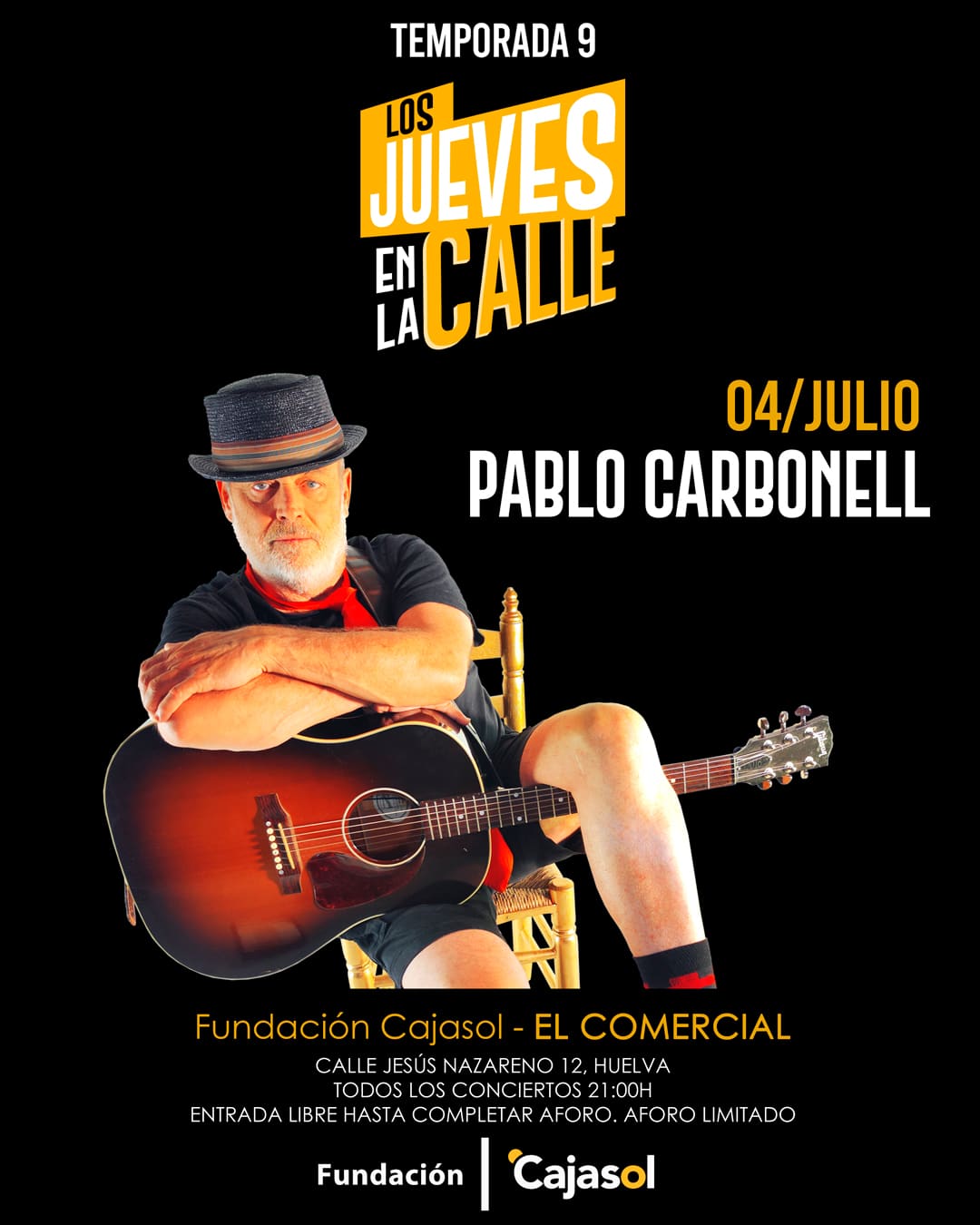 Pablo Carbonell Los Jueves en la calle 2024 fundacion cajasol