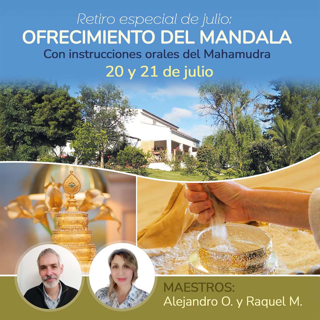 retiro ofercimiento del mandala 20 y 21 de julio 2024