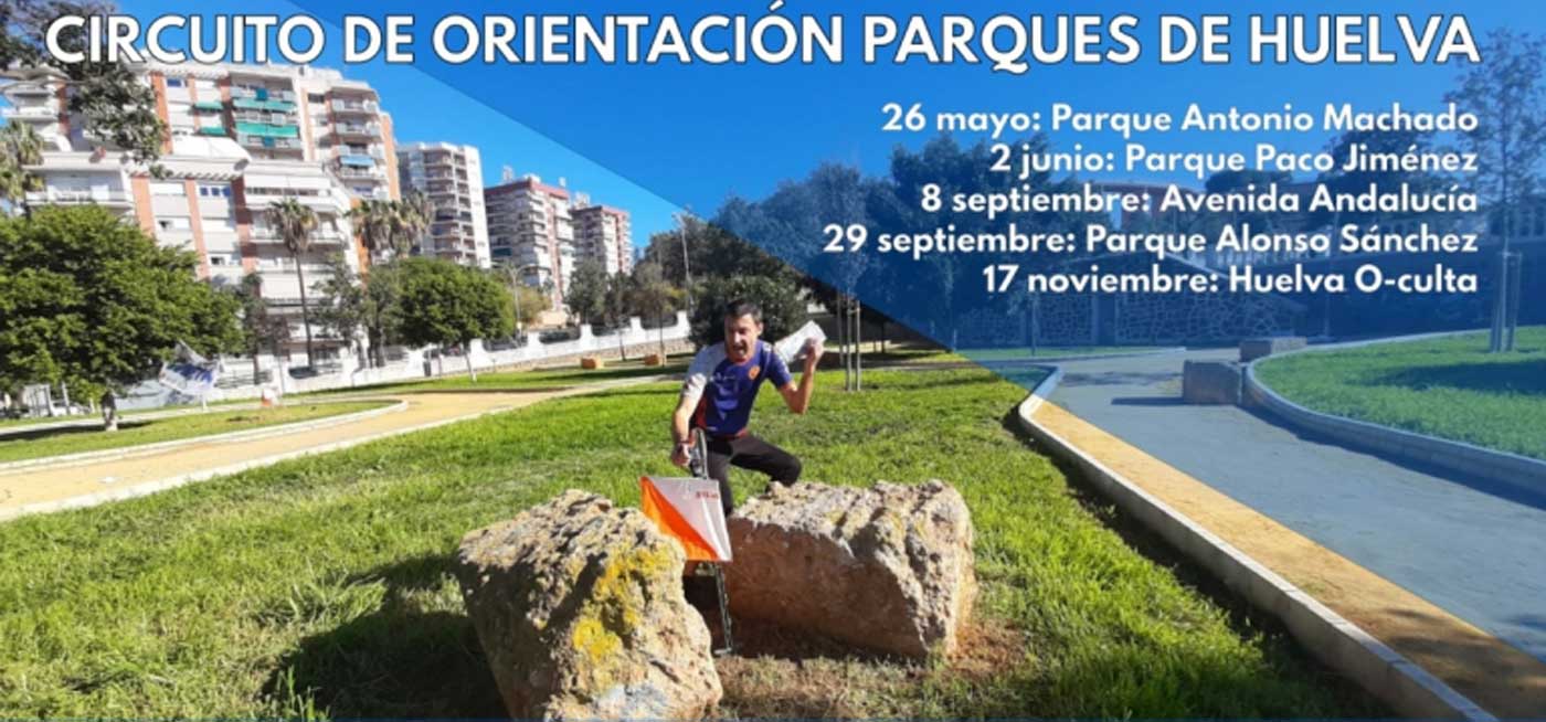 circuito de orientacion parques de Huelva familias 29 de septiembre 17 de noviembre