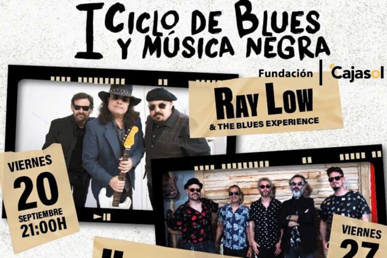 Ciclo de blues y musica negra fundacion cajasol 2024 septiembre Ray Low los hartibles