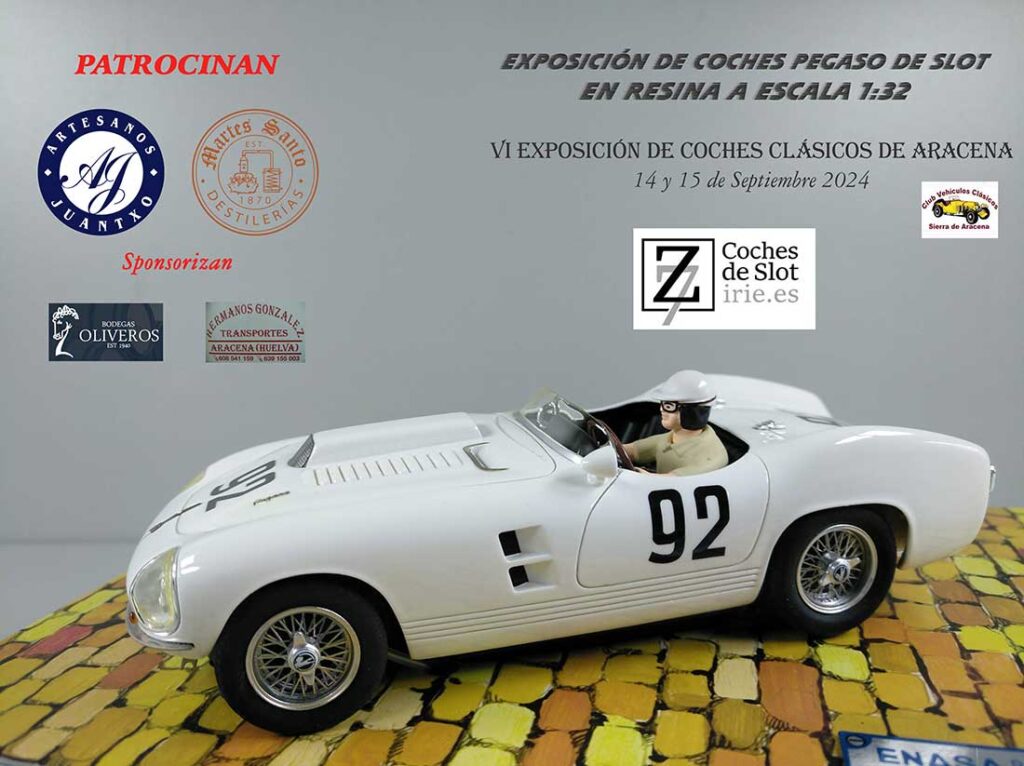 Exposicion coches pegaso de Slot En Resina