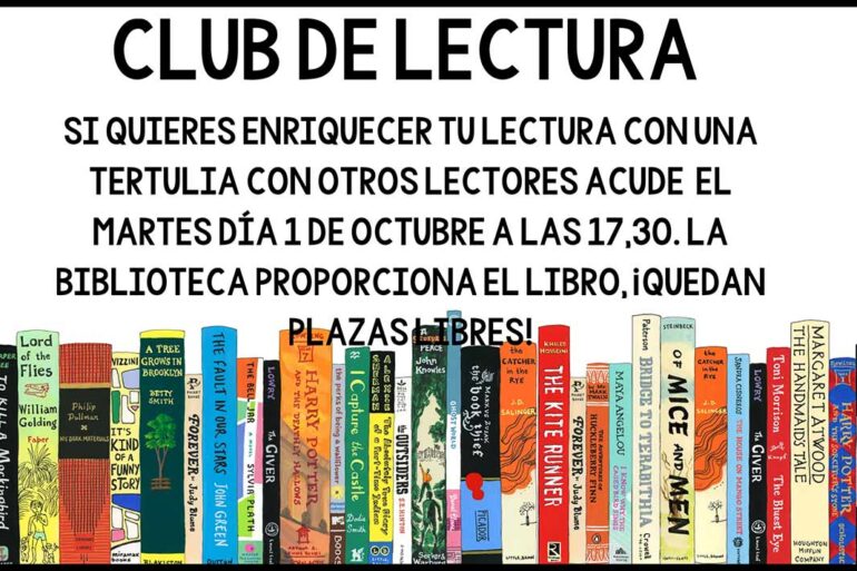 club de lectura biblioteca Huelva