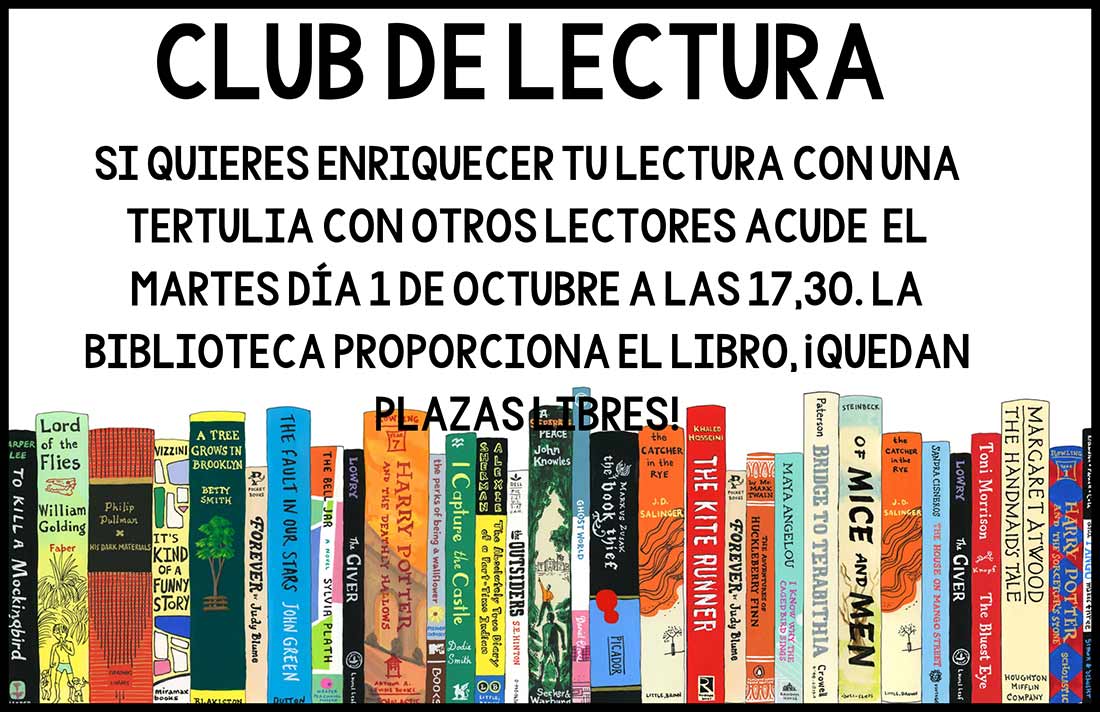 club de lectura biblioteca Huelva