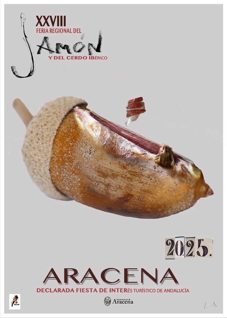 Cartel Feria del jamon de Aracena 2025