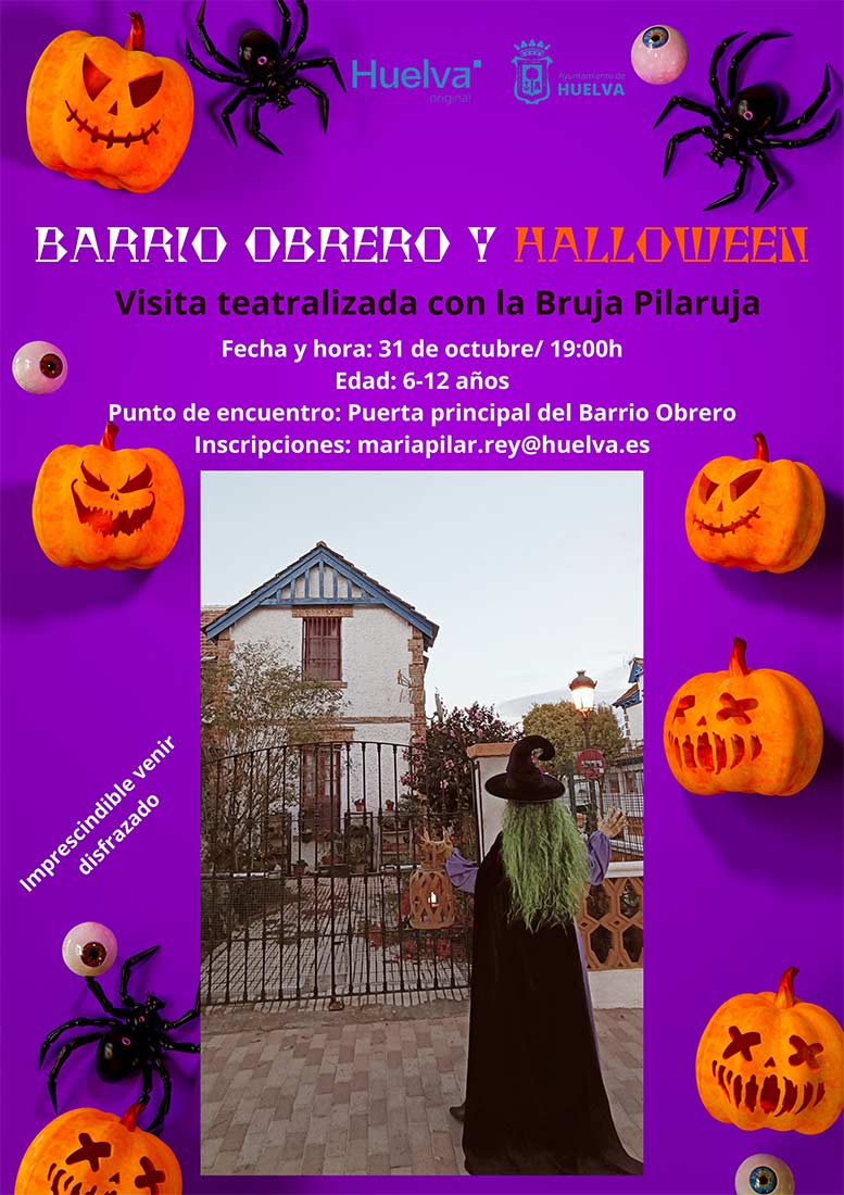 Halloween Huelva Barrio Obrero ninos 31 de octubre