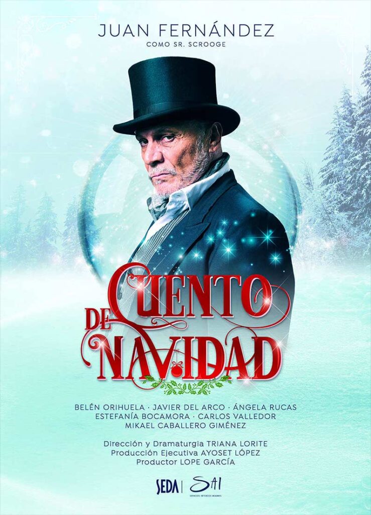 Juan Fernandez En Cuento de Navidad 15 de diciembre Gran teatro Huelva