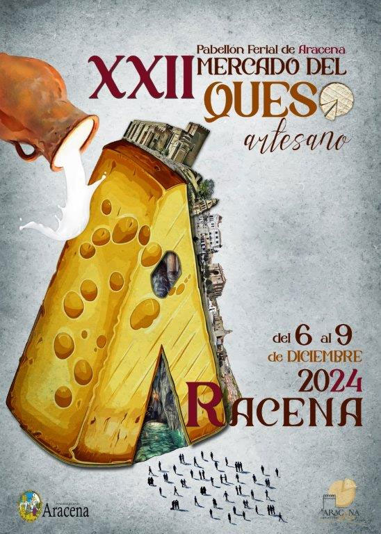 mercado del queso de Aracena del 6 al 9 de diciembre 2024