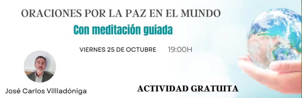 oraciones por la paz en el mundo 25 de octubre