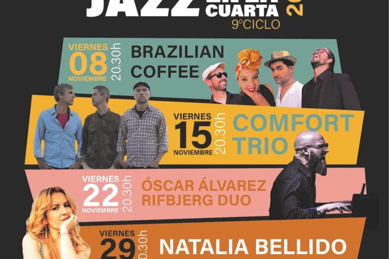 Jazz en la cuarta 2024 fundacion cajasol noviembre ciclo de conciertos