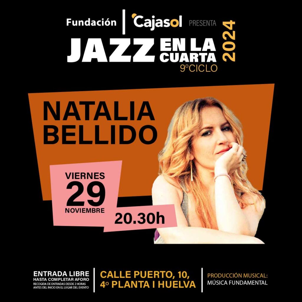 Natalia Bellido jazz en la cuarta 29 de noviembre fundacion cajasol