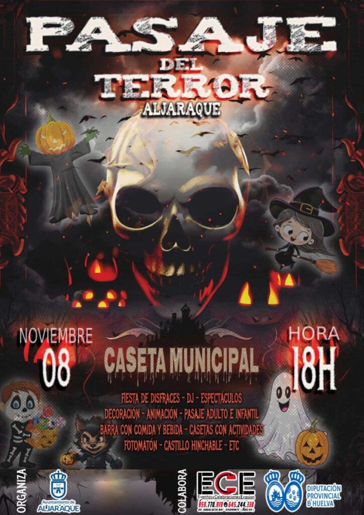 Pasaje del terror Aljaraque 8 de noviembre 2024