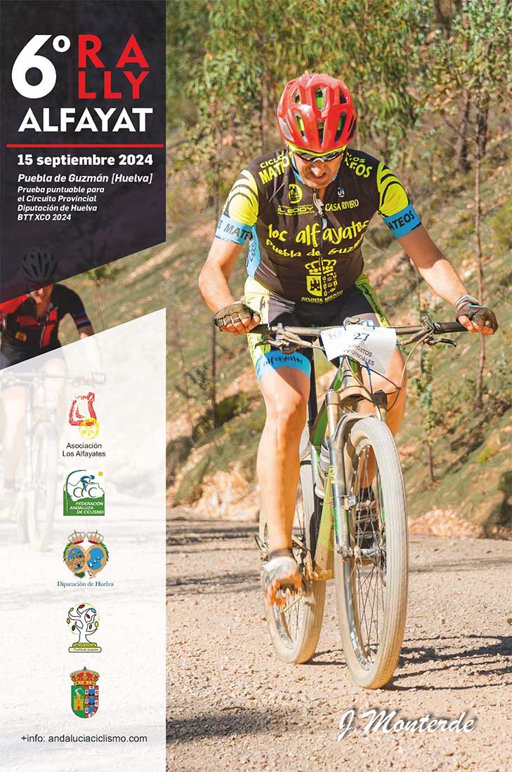 Rally Alfayat Puebla de Guzman BTT 15 de septiembre 2024