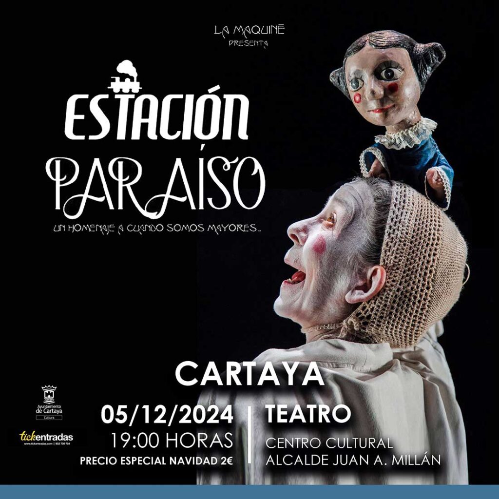 Estacion paraiso 5 de diciembre teatro infantil Cartaya