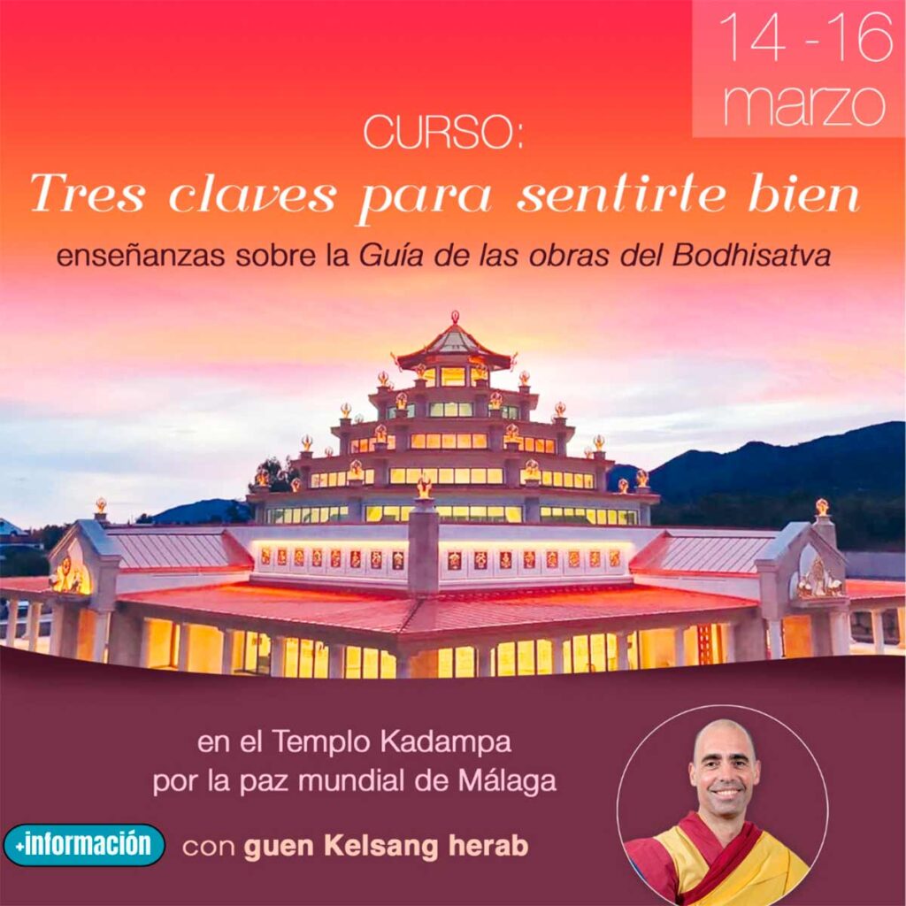 retiro curso tres claves para sentirse bien 14 15 16 de marzo 2025 templo alhaurin el grande malaga