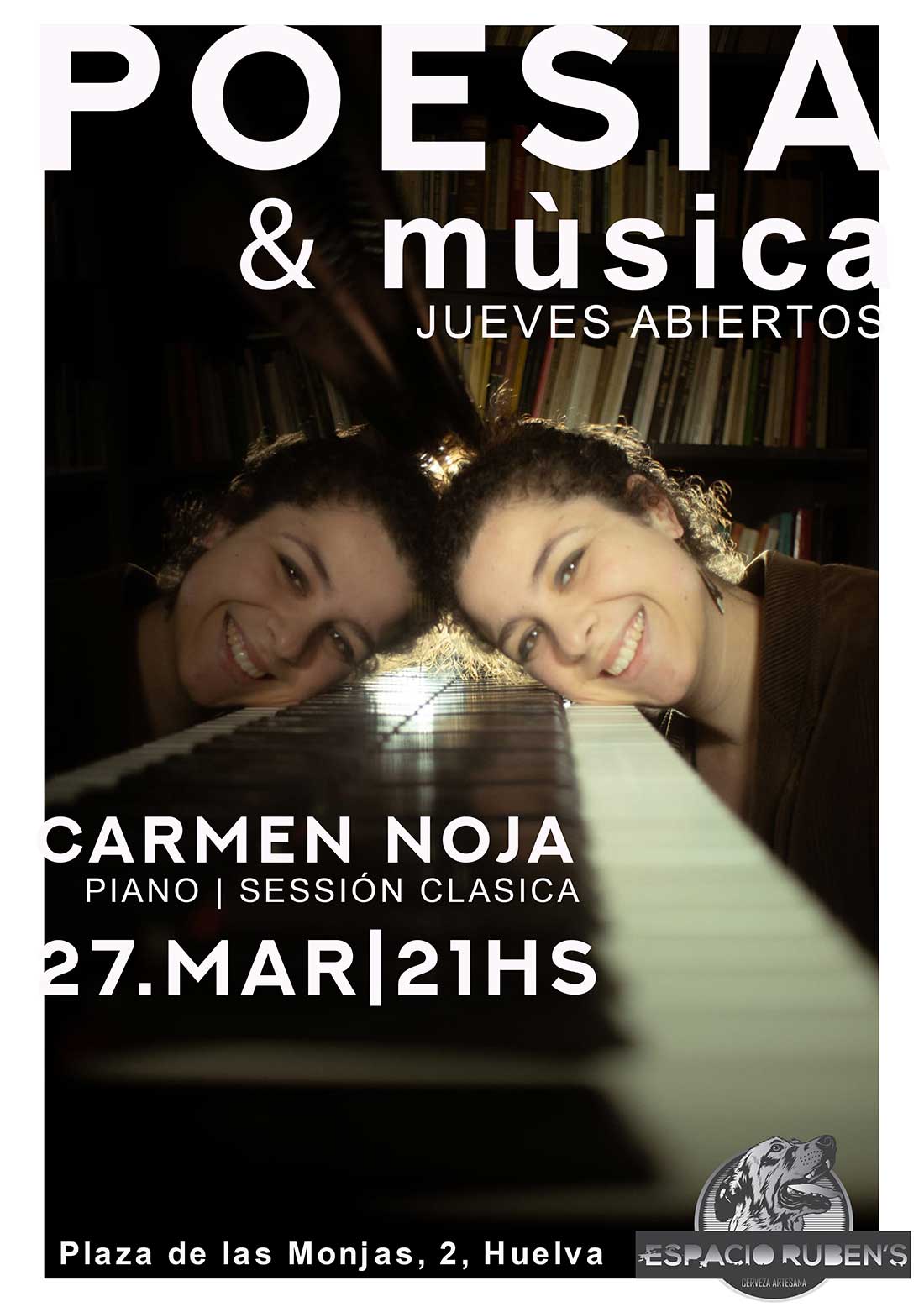 27 de marzo Carmen Noja poesia musica rubens