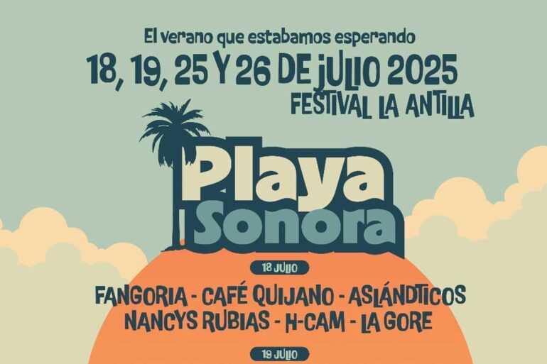 Playa Sonora Festival 2025 La Antilla