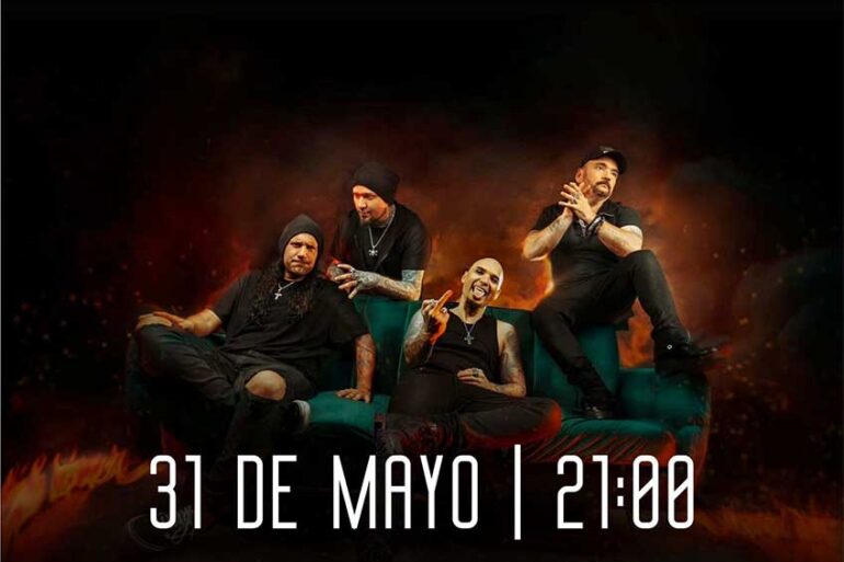 Sober en concierto 31 de mayo 2025