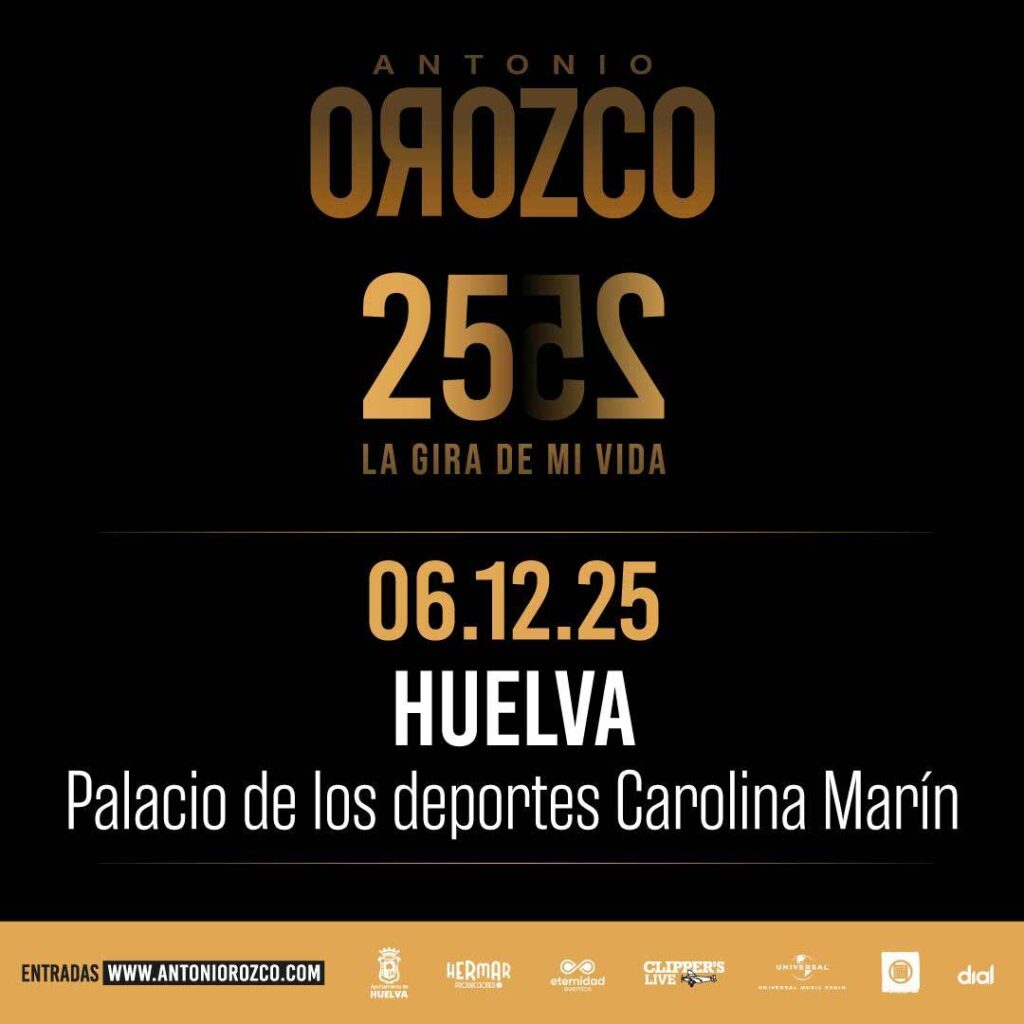 Antonio Orozco Palacio de los deportes Carolina marin 6 diciembre 2025